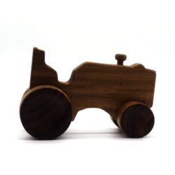 Rollspielzeug ‚Traktor‘ aus Akazienholz