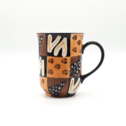 Kaffeebecher „Animal Print“ – Gerade Form