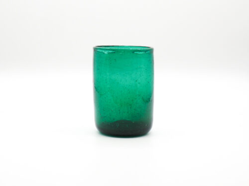 Saftglas in grün - groß