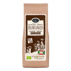 Espresso Café du Burundi, gemahlen, bio°, 250g – NEU IN BIO – mild und ausgewogen, Arabica-Hochlandkaffee