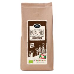 Espresso Café du Burundi, Bohne, bio°, 500g – NEU IN BIO – mild und ausgewogen, Arabica-Hochlandkaffee