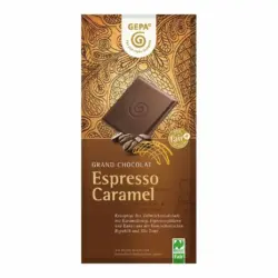 Bio Schokolade Espresso Caramel, 100 g