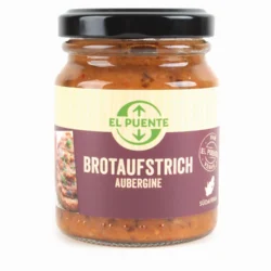 Veganer Brotaufstrich Aubergine, 125ml, glutenfrei