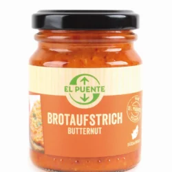 Veganer Brotaufstrich Butternut aus Kürbis, 125ml, glutenfrei