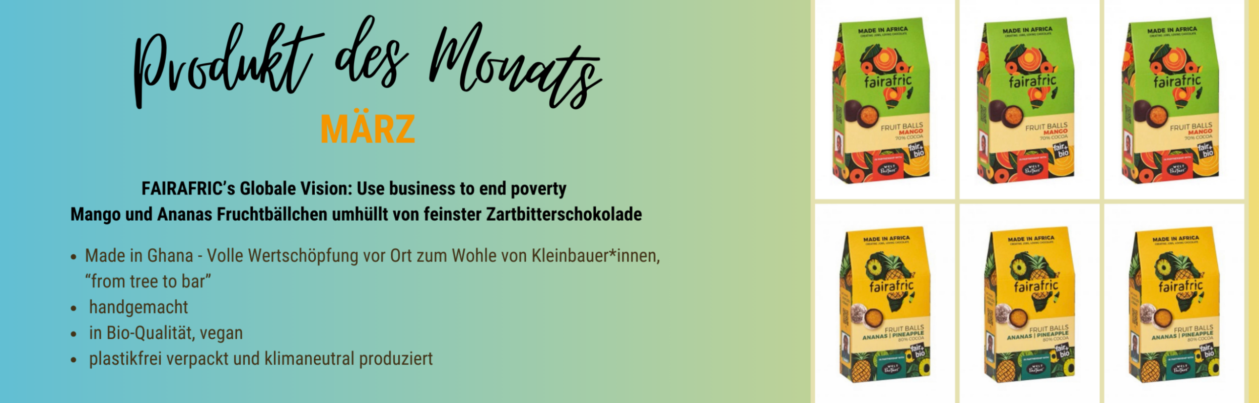 Produkt des Monats März